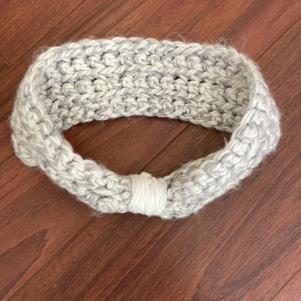 Knitted headband ear warmer